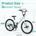 thumbnail image 7 of POVANLI 26 Inch BMX Bicycle for Adult, 14+ Years, Disc Brakes, Steel Frame, 7 of 7