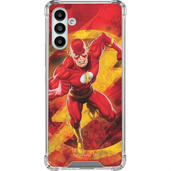 Skinit DC Comics Ripped Flash Galaxy A13 5G Clear Case