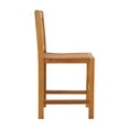 thumbnail image 4 of Teak Wood Elzas Outdoor Patio Counter Stool without Arms, 4 of 5