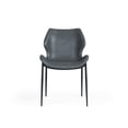 thumbnail image 2 of Limari Home Instone 18" Industrial Eco-Leather Dining Chairs in Gray (Set of 2), 2 of 5
