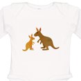 thumbnail image 4 of Inktastic Kangaroo Family Boys or Girls Long Sleeve Baby Bodysuit, 4 of 5