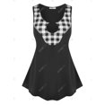 thumbnail image 2 of Conjunto Pijama a Cuadros Talla Extra Rosegal Pijamas y Batas Tallas Grandes, 2 of 5