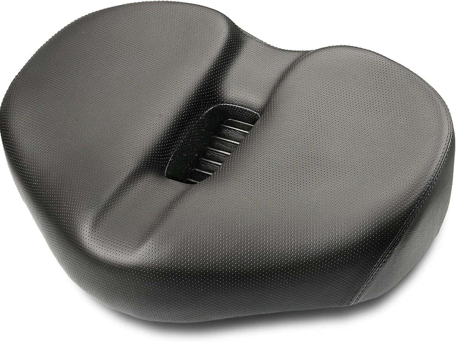 Noseless Brown Bike Seat Cushion For Men & Women Comfort