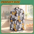 thumbnail image 4 of FOR U DESIGNS Cartoon Cat Print Durable Blender Cover Washable Quilted, Dustproof, Anti Fingerprint, 2 Side Pockets, Fits Stand Mixer & Food Processor, 4 of 7