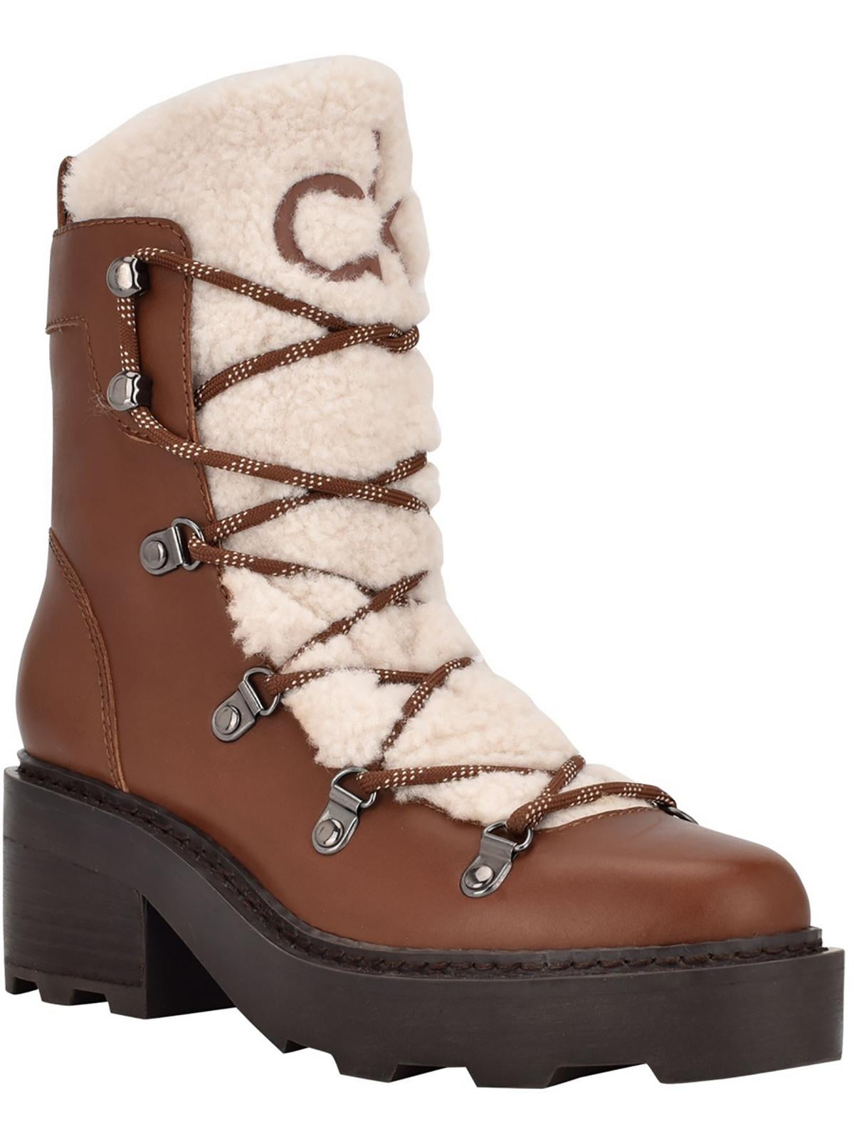 Juicy Couture Womens JC Keeper Faux Suede Cold Weather Winter