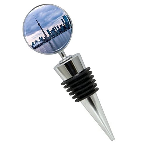 Toronto Ontario Canada Wine Bottle Stopper In Gift Box, Perfect For House Warming Gift
