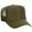 Olive Green, variant on Couver 5 Panel High Crown Mesh Back Trucker Hat, Polyester Foam Front, Blue, 12PCS Bulk Set Pack