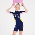 thumbnail image 2 of Soidarity DiveSail Trajes de neopreno para niños Traje de buceo de cuerpo completo Pantalones de manga corta Traje de baño para niños Buceo Snorkel Surf Deportes acuáticos Amarillo XXL Soidarity OD003679-05, 2 of 6