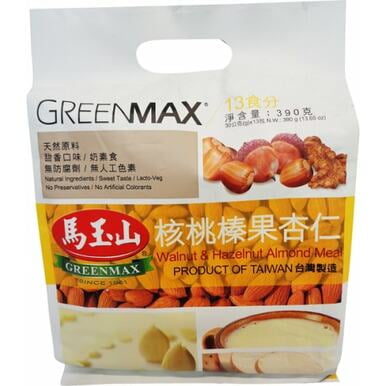 Greenmax Repas de Noix de Grenoble Noisette Amande 30gx1Lot de 3