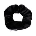 thumbnail image 2 of Velvet Scrunchie con bolsillo con cremallera Elastic Hair Tie Accesorios para el cabello de moda, 2 of 8