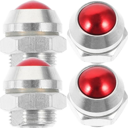 Pawsdot Mirro Pressure Cooker Parts Pressure Controling Valve Red 4Pcs