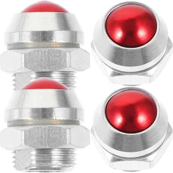 Pawsdot Mirro Pressure Cooker Parts Pressure Controling Valve Red 4Pcs