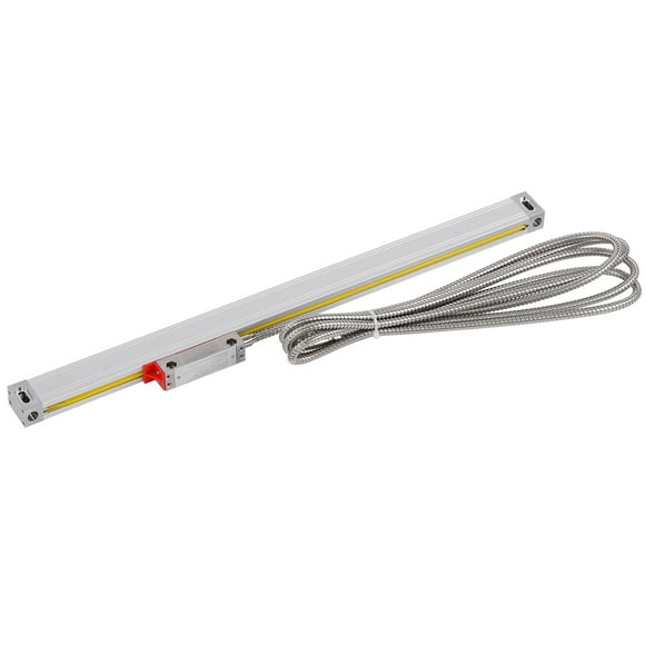 Digital Readout Linear Encoder, TTL 1μm High Accuracy DC5V Lathe Linear Scale 19 Styles Stokes with DB9 Plug for Stable Measurement for Different Stokes Needs
