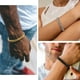 thumbnail image 5 of Brazalete Bestyle con cadenas cubanas de Miami chapadas en oro de 18 quilates, 19 cm, 5 of 9