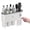 3 Tassen, variant on Sarapandan Automatic toothpaste dispenser set, 3 toothbrush slots with dustproof cover 3 cups