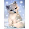 thumbnail image 3 of Cuadros Decorativos Kits completos de bordado Snow Fox 11CT Estampado Costura Decoración de arte de la habitación del hogar Ehuebsd Nuevos Originales, 3 of 9
