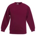 thumbnail image 4 of Fruit Of The Loom Kids Big Girls Classic 80/20 Set-In Sweatshirt, 4 of 10