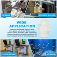 thumbnail image 7 of Uxcell Water Purifier Straight Quick Connector 3/8" NPT Male x 1/4" OD Tube, White 10 Pcs, 7 of 7