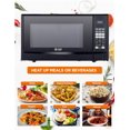 thumbnail image 4 of Commercial Chef 1.4 Cubic Foot Microwave with 10 Power Levels, Small Microwave with Push Button, 1100 Watt Microwave with Digital Control Panels, 4 of 7