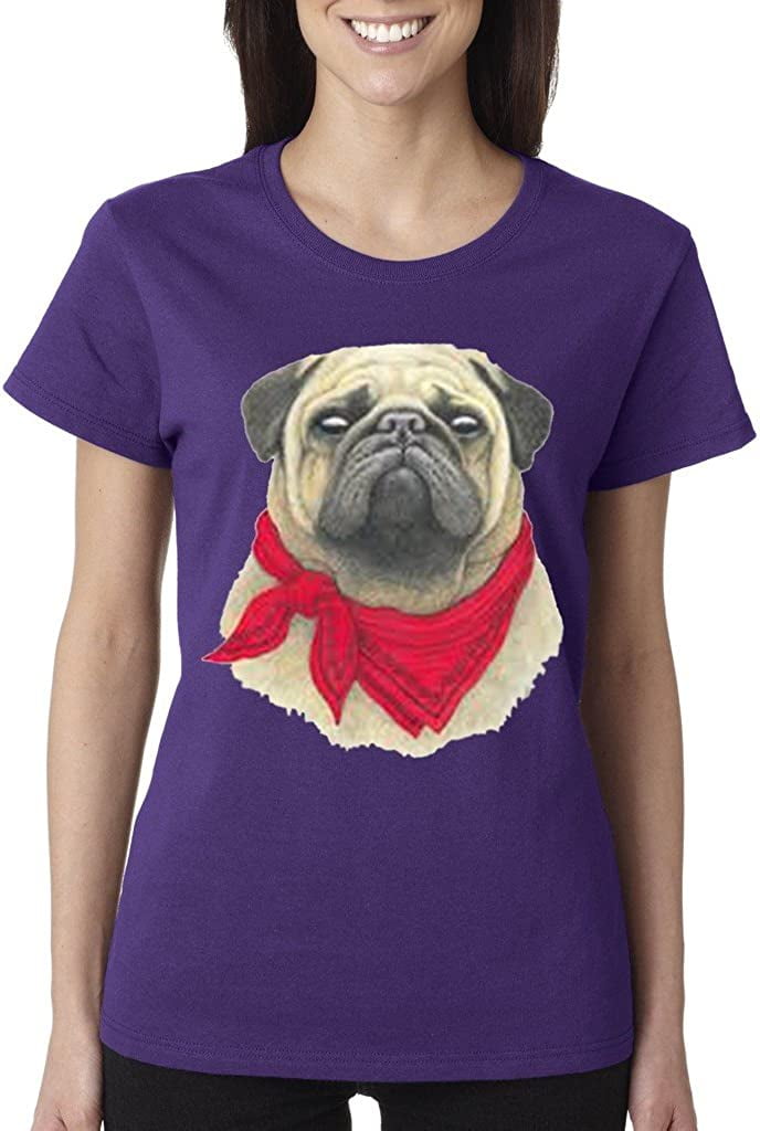 ladies pug t shirt