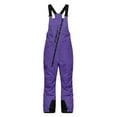 thumbnail image 6 of Huankd Womens Snow Bibs Ski Pants Overalls Insulated Waterproof Snowpants Snow Suits Winter Sports Snowboard Pants Women Purple 3XL, 6 of 7