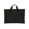 thumbnail image 2 of Japceit Canvas Document Organizer, Zippered A4 File Bag with Handle, Business Briefcase for Papers, Folders, Office Supplies, Daily Commute, 2 of 8