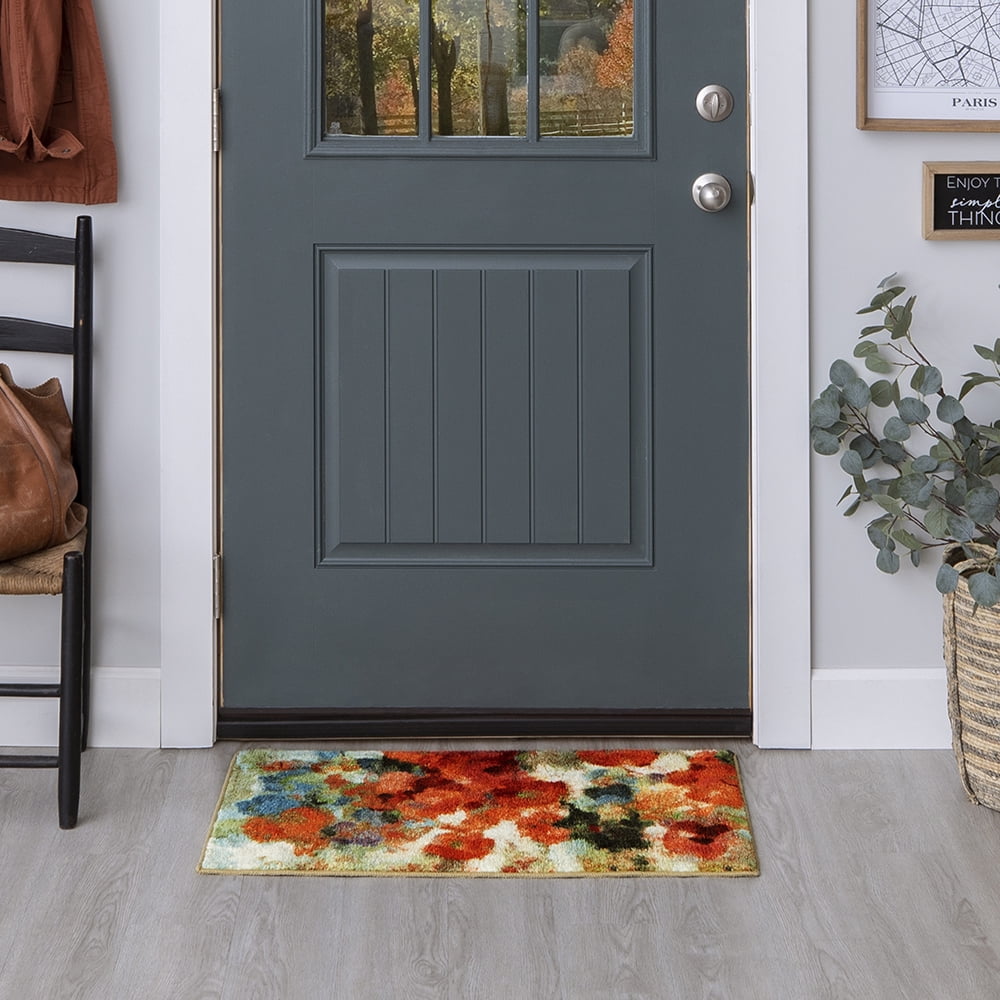 Mohawk Home Colorful Garden Printed Indoor Nylon Area Rug, Multi, 1' 8" x 2' 10"