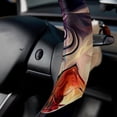 thumbnail image 5 of Rhinoceros 14.5 Inch Printing PVC Leather Auto Accessories Car Wheel Steering Wheel Cover, 5 of 6