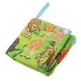 thumbnail image 1 of El Libro Suave Del Paño Del Bebé Lindo Reconoce Los Juguetes Educativos niño Libros - Animal yotijar El libro de paño, 1 of 6