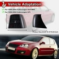 thumbnail image 4 of Taillights Assembly for 1999 2000 2001 2002 2003 2004 Volkswagen Golf MK4 / GTI,Matte Black Housing+Smoked Lens, 4 of 7