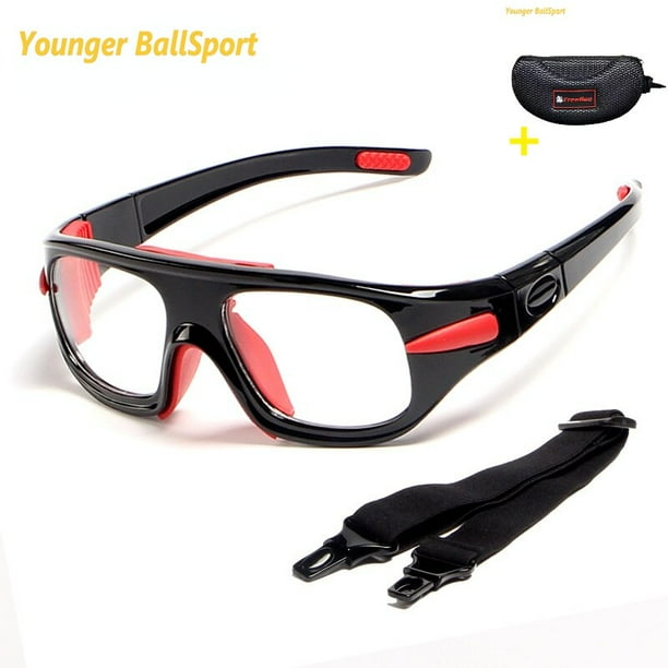 Gafas de baloncesto para miopía, gafas deportivas para fútbol, gafas anticolisión, gafas de entrenamiento extraíbles, gafas de ciclismo qiuyongming unisex