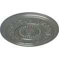 thumbnail image 3 of Ekena Millwork 16 1/8"OD x 5/8"P Marseille Ceiling Medallion (Fits Canopies up to 4 1/4"), Hand-Painted Silver, 3 of 6