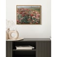 thumbnail image 3 of Drsoum Vintage Landscape Wall Art 11x14in Natural Framed Flower Field Wall Prints Classic Retro Farmhouse Rustic Decorations for Living Room Bedroom, 3 of 6