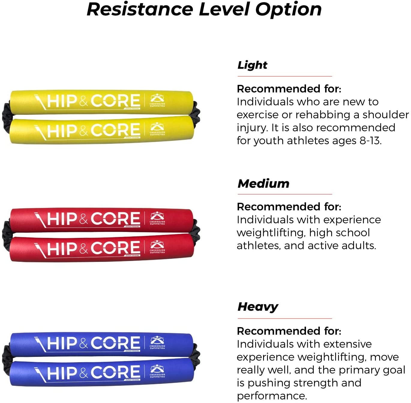 Crossover Symmetry Loop Resistance Home Workout Bands