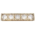 thumbnail image 4 of 1526 Trinity Collection Chandelier L:67in W:14in H:14in Lt:10 Aged Copper&amp;Golden Iron Finish, 4 of 5