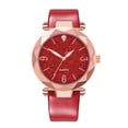 thumbnail image 2 of Kcodviy Beautiful Fashion Bracelet Watch Ladies Watch Round bracelet watch Watch for Elderly Men Silicone Watch Strap Watches for Big Wrists Expandable Wrist Watch for Women Watch with Light Wristband, 2 of 8