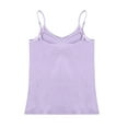 thumbnail image 3 of Baywell Women's Camisole with Built in Bra Adjustable Strap Cami Tank Top Padded Bra Undershirt Basic Cami Tanks Sleeveless Summer Tops for Sleeping, US XS-L, 3 of 8