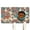 White-188, variant on Paisley Indian Tribal Dog Food Mat with Paisley Design Boho Vintage Floral Pattern, Absorbent Non-Slip Pet Feeding Mat
