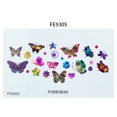 thumbnail image 4 of Face Sticker Jewels for Kids Childrens Stickers DIY Gems Christmas Birthday Party Gift Cute Resin Stickers for Face Colorful Butterfly Flower Star Suncolor Hair, 4 of 7