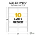 thumbnail image 7 of Avery UltraDuty GHS Labels 1-1/2" x 3-3/4", 5000 Ct, Pigment Inkjet, 7 of 7