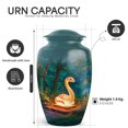thumbnail image 2 of Yatskia Lightning Snake at Forest Mini Funeral Keepsake Urns for Human Ashes Adult Male and Female, Large Funeral Burial Urn for Ashes Adult Dad, (Classic 10 Inch and 3 Inch), 2 of 8