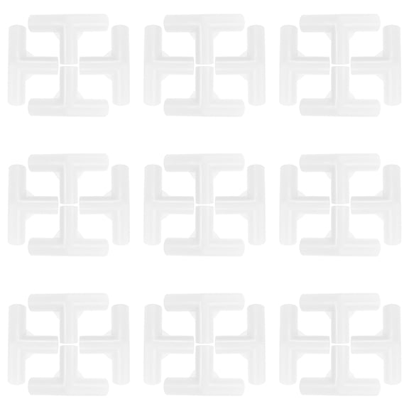 UPKOCH 20pcs Tee Canopy Fitting 3 Way For Children Tents Plastic Sturdy Support