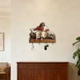 thumbnail image 4 of Tablette Décorative Murale avec Design de Clé pour l'Organisation de la Maison et l'Entrée, 4 of 7