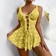 thumbnail image 4 of Sexy Women Lace Lingerie Sleepwear Ladies Babydoll Thong Underwear Nightdress, 4 of 5