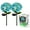 Blue, variant on Solar LED Metal Flower Stake Lights - Multiple Colors