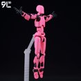 thumbnail image 2 of (Assembly Completed) T13 Action Figure Set,Dummy 13 Robot Action Figure, Lucky 13 Collectible Action Figure Articulated, 2 of 3