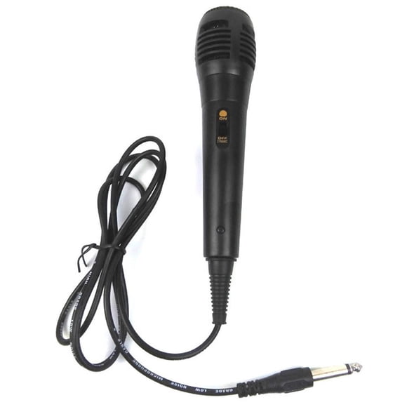 Micrófono Dinámico Unidireccional para Karaoke YaizK con Cable de 1.5 m
