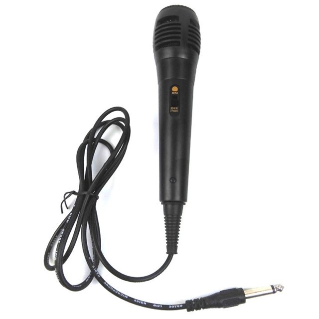 Micrófono Dinámico Unidireccional para Karaoke YaizK con Cable de 1.5 m