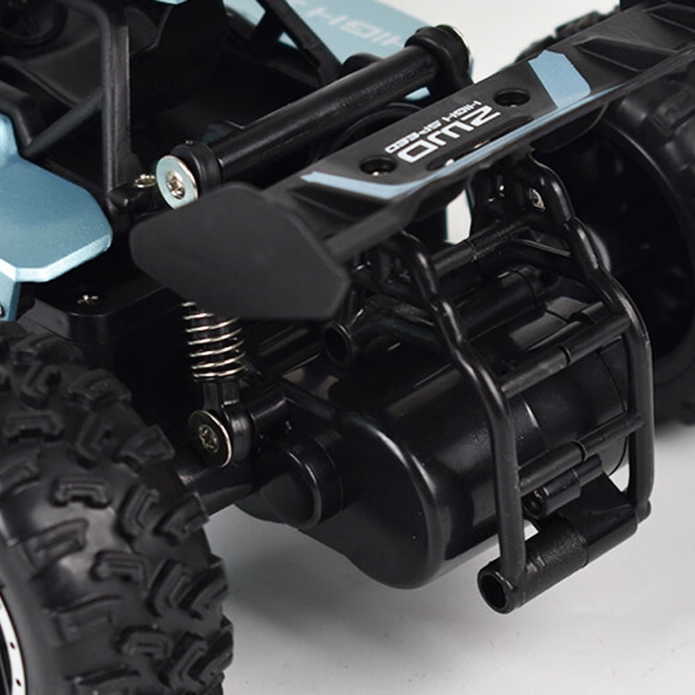 Remote Control Car RC Cars All Terrain Monster Truck, Outdoor 2WD Off Road Hobby RC Truck with 2 Rechargeable Batteries