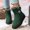 Green, variant on Women Winter Snow Boots, No Slip Windproof Thermal Outdoor Mid-Calf Boots Gray Size 5.5